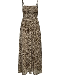 ONLELENA VIKKI STRAP ANK DRESS NOOS WVN Black/LEO