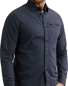 LONG SLEEVE SHIRT Fine Dobby Mood Indigo