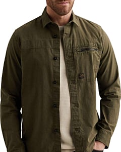LONG SLEEVE SHIRT Fine Dobby Ivy Green