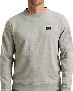 Crewneck American Classic Light Grey Melee