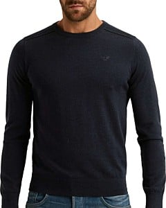 R-neck merino melange Salute