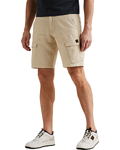JETHEED CARGO SHORTS STRETCH LINEN Natural