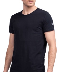 2-pack r-neck basic t-shirt zwart