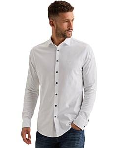 Long sleeve shirt Satin Jersey Bright White