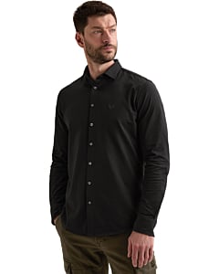 Long sleeve shirt Satin Jersey Black