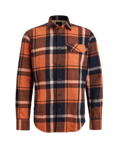 Long sleeve shirt ctn twill check spice route