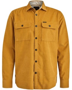 Long Sleeve Shirt Fine Waffle Cord Buckthorne Brow