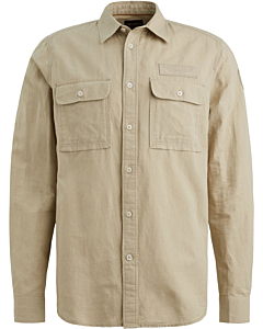 Long sleeve shirt Cotton/Linen Spray Green
