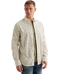 Long sleeve shirt Print on Ctn Slu Egret