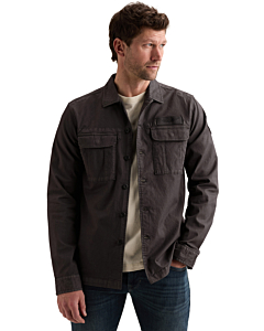 Long sleeve shirt Cavalry twill ga Obsidian