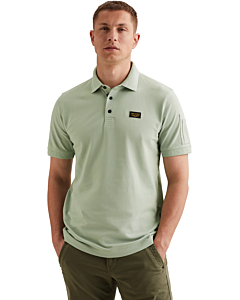 Short sleeve polo American Classic Cameo Green