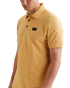Short sleeve polo American Classic Apricot Cream