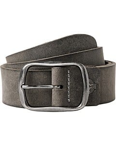 Belt Leather cut out Antracite
