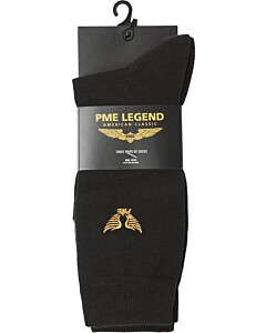 NOS SOCKS 3-pack Black