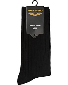 Socks Rib 2-pack Black