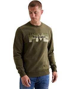 Crewneck semi brushed fleece ombre Kalamata