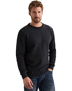 Crewneck sweat knit combination Salute