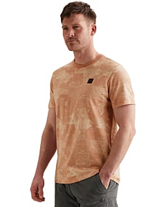 Short sleeve r-neck slub jersey ao Cloud Pink
