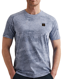 Short sleeve r-neck single jersey Hydrangea