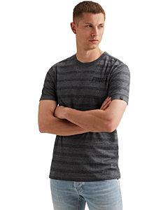 Short sleeve r-neck new stripe Vintage Indigo