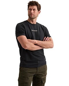 Short sleeve r-neck flat waffle je Salute