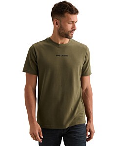 Short sleeve r-neck flat waffle je Kalamata
