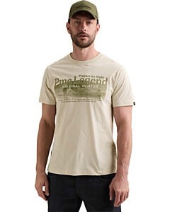 Short sleeve r-neck single jersey Bone White
