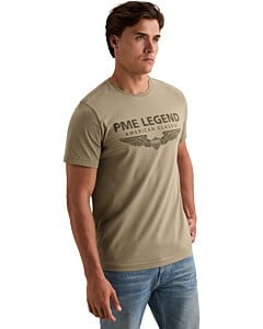 Short sleeve r-neck logo carrier Overland Trek