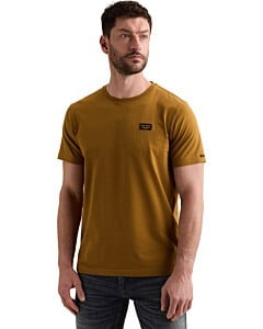 Short sleeve r-neck American Class Golden Brown