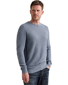 R-neck cotton modal Porcelain