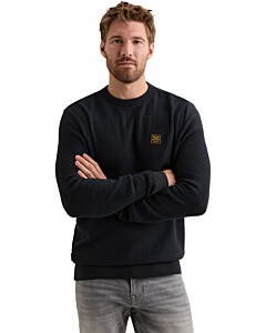 R-neck cotton mouline Salute
