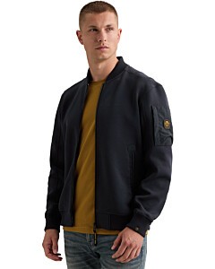 Zip jacket interlock sweat nylon m Salute