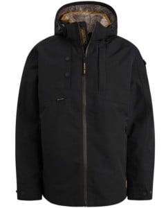 Semi long jacket SNOWPACK Trail ri Black