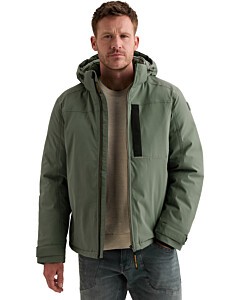 Semi long jacket CREWCAT Ripper Balsam Green