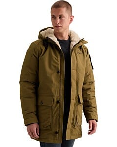 Semi long jacket B9 AVIATION PARKA Lizard