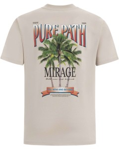 Mirage Print T-shirt Sand