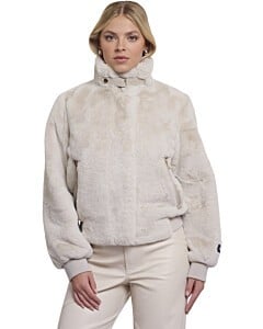 Short faux fur jacket