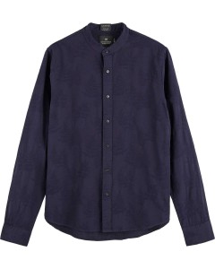 Regular fit - structured cotton-linnen shirt