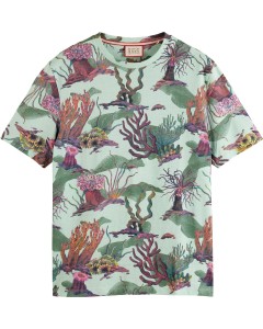 Aop t-shirt coral reef aop