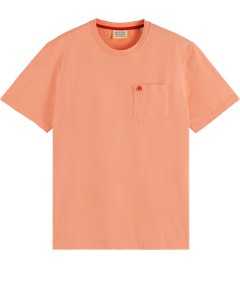 Chest pocket jersey t-shirt coral reef