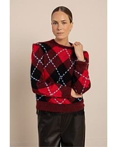 Arly argyle pullover