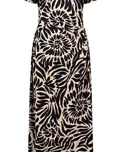 Dress Print Black & Pebble
