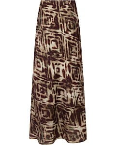 Skirt Print Browns