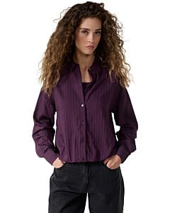 Top Aubergine Noir