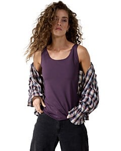 Top Aubergine Noir