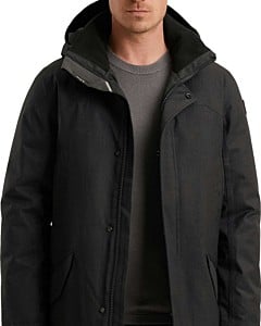 Semi long jacket MELANGE TWILL Salute