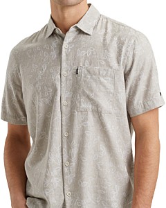 Short Sleeve Shirt Jacquard YD Silver Lining