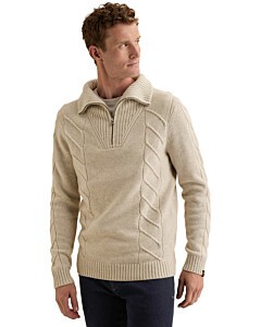 Half zip collar premium wool Early Frost