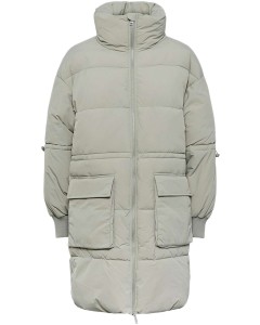 Yassealy padded coat seagrass