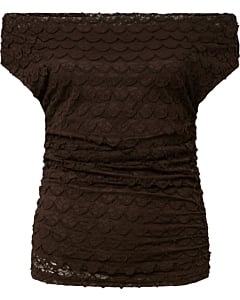 YASKATANA SL OFF SHOULDER TOP S. - FEST Coffee Bea